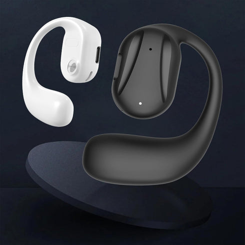Wireless Headphones - Open Ear Headphones with Earhook - Bluetooth 5.2 Air Conduction Earbuds for Sports Running Workout