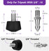 Rigych 6 3/8-16 Pcs Tripod Spike Feet - Thread, Rubber & Stainless Steel Spike Feet, Universal Anti-Slip