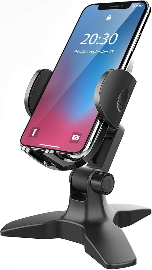 APPS2Car Heavy Duty Phone Stand - Adjustable Desktop Holder for Video Calls, Compatible