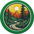 Wildlife Mountain Forest Hiking Outdoor PopSockets Standard PopGrip for Men Women Kids