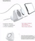 Phone Wall Mount for Magsafe Charger, Bedside Holder Compatible with Magsafe Accessories for iPhone 12/13 (White)