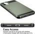 Vofolen Case for iPhone 11 - Wallet Card Holder with ID Slot, Anti-Scratch Dual Layer Hybrid TPU Bumper