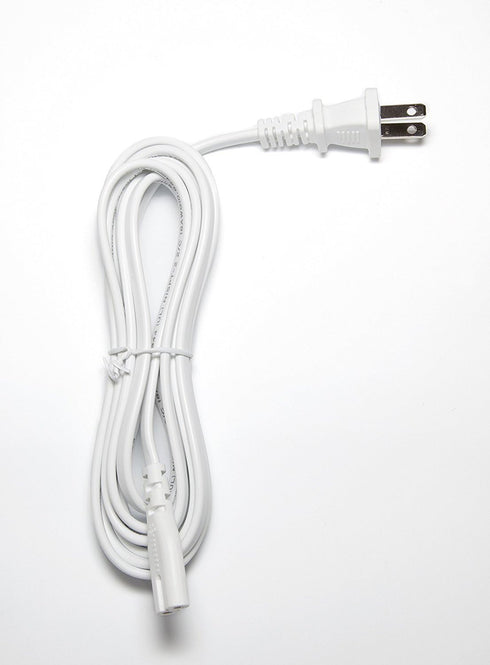 Omnihil (White) 5 Feet AC Power Cord for Remington iLIGHT Pro Hair Removal System
