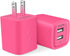 AILKIN Wall Charger, USB Plug Fast Charging Block, 2 Port Travel Brick Power Adapter Cube for iPhone 15/14/13/12