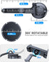 eSamcore 360 6-11 Tablet Holder for Car Dashboard, Windshield Mount Holder for iPad & Foldable Phone Stand with Stable