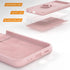E Segoi 4 4 5G Designed for Galaxy Z Flip Case, Liquid Silicone Gel Rubber Shockproof Case Soft Microfiber Cloth Lining