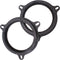 2Pcs 6.5-Inch Dia Car Speaker Spacer Ring Adapter 20mm Depth Bracket Extender for Nissan TEANA LIVINA TIIDA