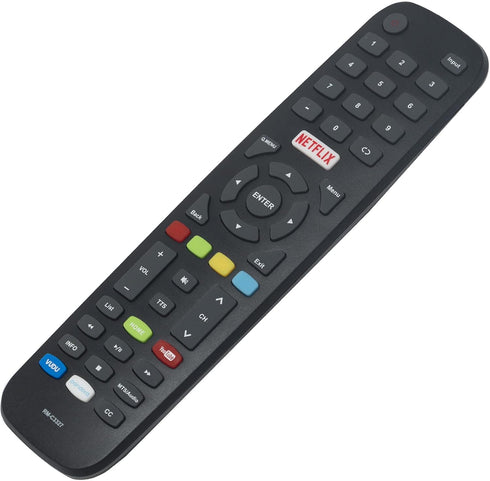 RM-C3327 Replacement Remote Control for JVC Smart TV LT-49E770 LT-55E770, Compatible with PERFASCIN