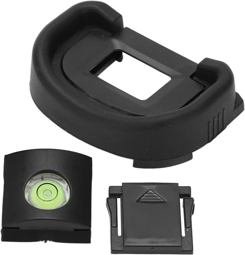 Zyyini EC-II Camera Eyecup, Eyepiece Viewfinder Protector Replacement with Hot Shoe Level and Cover