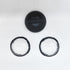 LICHIFIT Rotating Transparent PC Plastic Protective Lens Cover for Insta360 X4 Action Camera