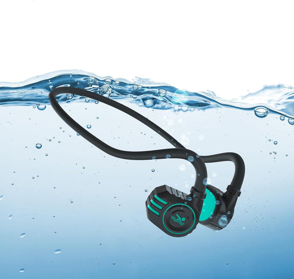 Bone Conduction Swimming Headphones with Open Ear Bluetooth Headphones and MP3 Player