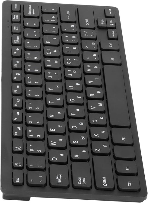 SUNGOOYUE Ergonomic Mini 78 Keys USB Wired Keyboard for PC Notebook Computer Laptop (Russian)