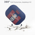 AirPods Pro Matte Protective Case Cover with Jersey Number 10 Pattern, Dust and Fingerprint Proof, Glow in Dark Anime