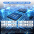 200W Bluetooth 5.0 Amplifier Board TPA3116D2, 100W+100W Stereo Dual Channel Amp Board for Home Speakers