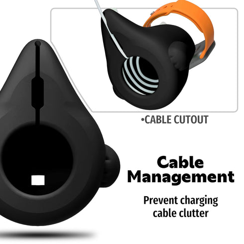 ELETIUO Ultra2/Ultra/10/9/8/SE2/7/6/SE/5/4/3/2/1 (49/46/45/44/42/41/40/38mm),Dinosaur Charger Stand Compatible