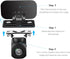 Rear Camera Mount, Dash Cam Rear Window Holder, Rearview Camera Bracket for SUV, Truck, RV, Auto