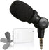 Saramonic SmartMic Mini Condenser Flexible Microphone for Smartphones, Vlogging Microphone for iPhone and YouTube