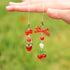 Cute Strawberry Cherry Phone Charm, Delicate Y2K Kpop Aesthetic Charm for Phone Bag Keychain Airpods Decor
