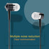 Earbud Headphones Bulk - Wired Earphones Mixed Colors 10 Packs Compatible with iPhone, Smartphone, Computer, Laptop