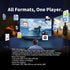 COSOWELL 4K H.265 H.264 MP4 MP3 Media Player for USB Drive & SD, Ultra HD Digital Signage Player with HDMI/AV Output