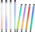 OOCLCURFUL Stylus (8Pcs), 2 in 1 Stylus Pen for Touchscreen, High Precision and