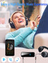 Bluetooth 5.0 Adapter, 3.5mm Jack Aux Dongle, 2-in-1 Wireless Transmitter Receiver for Car, TV Audio, Headphones,