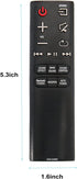 New Replacement Remote Control AH59-02692E - Compatible with Samsung Soundbar Models HW-JM6000C, HW-J55, and more