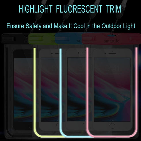 Waterproof Phone Pouch, Universal Waterproof Phone Case, Dry Bag for iPhone 15 14 13 12 11 Pro Max XR SE XS 8 7 6S