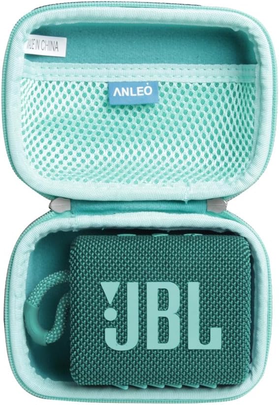 Hard Travel Case for JBL Go 3 / Go 4 Portable Bluetooth Speaker, Protective Case (Teal)