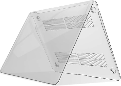 IBENZER Compatible with 2022 2021 2020 MacBook Air 13 inch Case M1 A2337 A2179 A1932, Crystal Clear Hard Shell