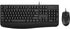 Wired Keyboard and Mouse Combo, EDJO Full-Sized Ergonomic Computer Keyboard with Palm Rest and Optical Mouse