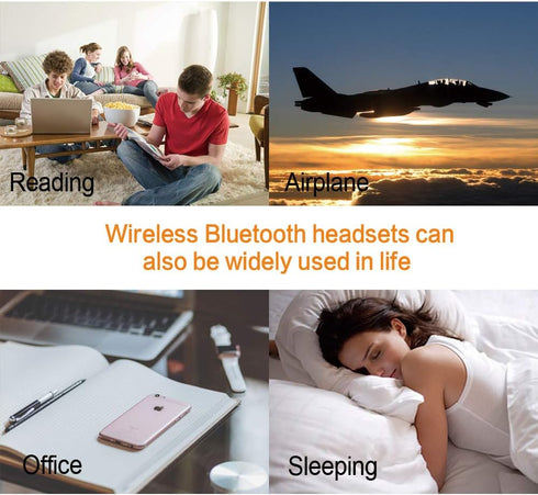 Sleep Earbuds, Comfortable Noise Isolating Earplugs, In-Ear Headphones with Mic & Volume Control - Perfect for Side
