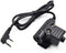 Tactical U94 PTT Cable Plug Headset Adapter Compatible with Baofeng Radios BF-F8HP, BF-F9, UV-82, UV-5R