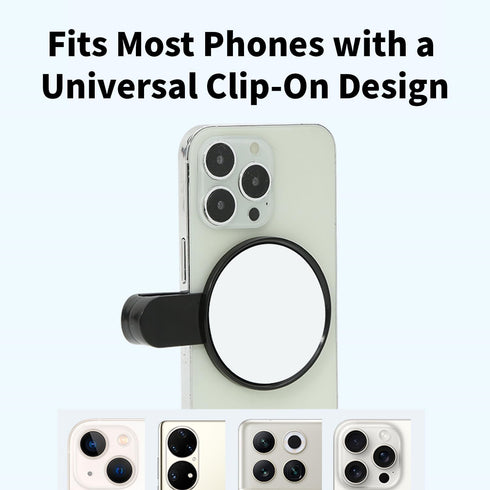 Yeecuem 16 15 14 13 Portable Phone Rear Camera Selfie Mirror, Check Your Look Using the Back Camera, Compact Phone