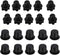 QANYEGN 10 Pairs Speaker Grill Guides, Plastic Ball and Socket Speaker Mesh Snap Fastener, Speaker Grill Pegs