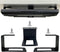 AUXPhome (3) Laptop Holder Under Desk Laptop Mount Organizer Rack Storage Shelf, Add