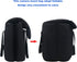 BOMKEE Camera Inserts - Padded Insert Liner for DSLR SLR Protective Bag, Waterproof Foldable Pouch for Lens Accessories