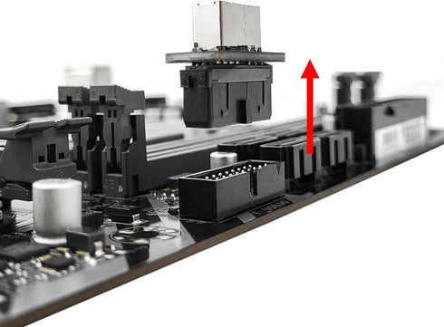 USB Front Panel Adapter, JoyReken Vertical USB C Header Adapter for Type C Motherboard