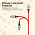 Disney Minnie Mouse 6FT Replacement iPhone Charger Fast Charging MFI Certified Braided USB Charging Cable High Speed Data Sync Compatible with Android,MacBook,Google and More