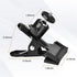 UTEBIT 360 Heavy Duty Tripod Camera Mount Clip with Swivel Mini Ballhead, Black Spring Clamp for DSLR Video Photoshoot