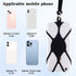 simarro Universal Cell Phone Lanyard, Anti-Fall Silicone Neck Strap Lanyard Compatible with Most Phones