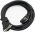 DTECH 3 1080p (1 Feet SVGA VGA Computer Monitor Cable Male to Male Supports High Resolution Meter, Black)