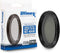 Ultimaxx 46mm ND Filter, 46mm ND2-ND400 Fader Variable Neutral Density Adjustable Optical Glass