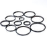 K&F Concept 11 Pieces Step Down Filter Adapter Rings Set - Metal Kit 43-37mm, 52-43mm, 55-52mm, 58-55mm, 62-58mm,