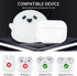 Compatible with Apple AirPods Pro 2nd/1st Generation Charging Case Cover with Cleaner Kit, Luminous 3D Halloween Ghost Funny Anime Soft Silicone Protective Case for Airpod Pro and Pro 2