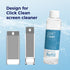 Click Clean Screen Cleaner Refill Kits - 4 oz Cleaner Refill, Microfiber Cloth, Mini Refill Funnel, and Sprayer