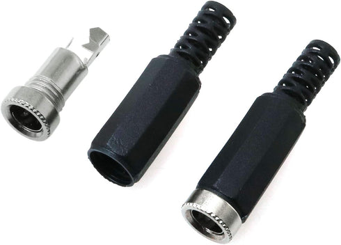 E-outstanding DC Socket 5PCS 5.5mm x 2.5mm Female DC Barrel Jack Solder Power Adapter for CCTV DVR Camera by E-outstanding