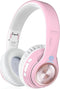 Riwbox TX8 Bluetooth Headphones, Over Ear, HiFi Stereo, Touch Control, Soft Earmuffs, Foldable, SD/TF, 40H Playtime for