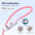 iPhone Fast Charging Cable, MFi Certified, USB C to Lightning Nylon Braided for iPhone 14 Plus, 14 Pro Max, 13, 12