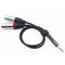 Youkamoo 4.4mm to Dual XLR Male Balanced Headphone Audio Adapter Cable 1 FT